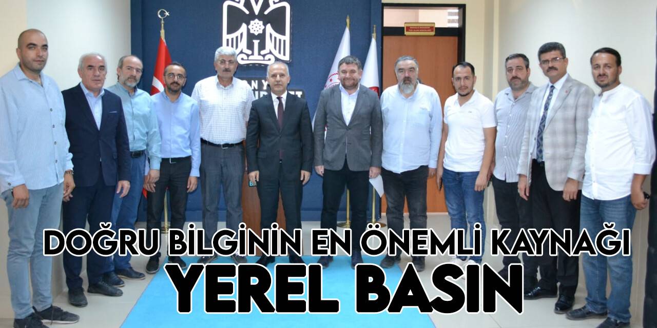 ‘Doğru bilginin en önemli kaynağı yerel basın’