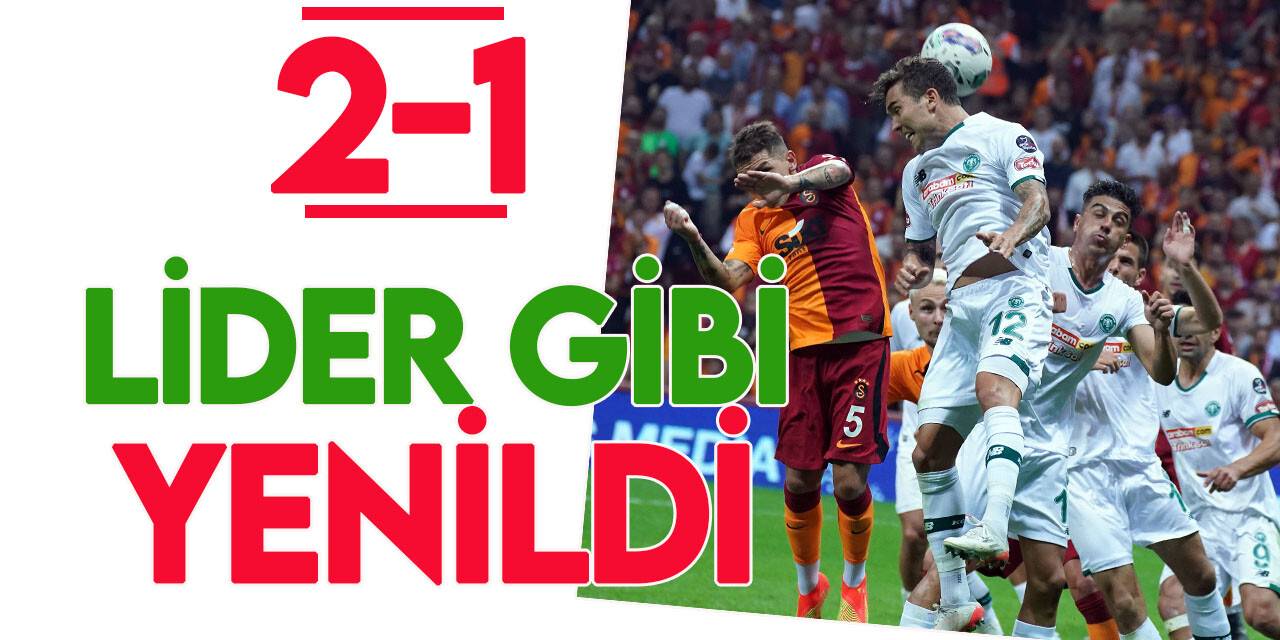 Galatasaray: 2 - Konyaspor: 1