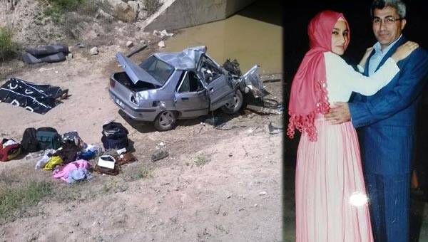 Katliam gibi kaza: Trafik amiri, oğlu ve iki kızı öldü
