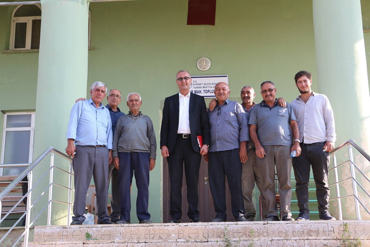 Yunak Belediye Başkanı Ali Konak'ın mahalle ziyaretleri