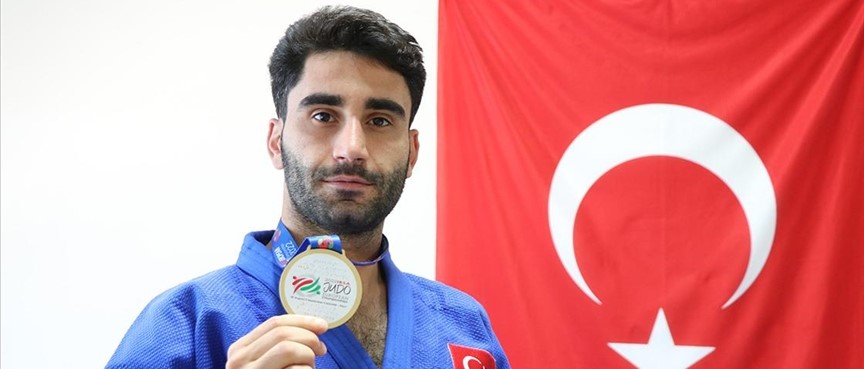 Avrupa şampiyonu görme engelli milli judocu Abdurrahim Özalp hedef büyüttü