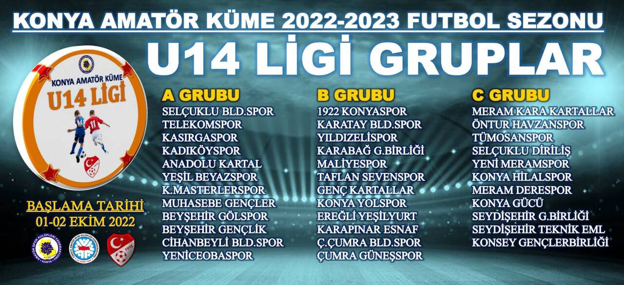 U14 Ligi’nde gruplar belli oldu