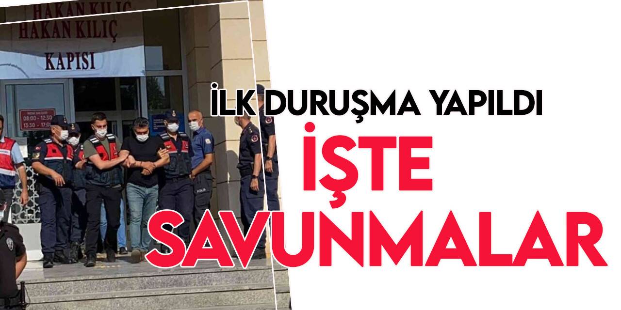 Büyükşen cinayetinin zanlıları hakim karşısına çıktı