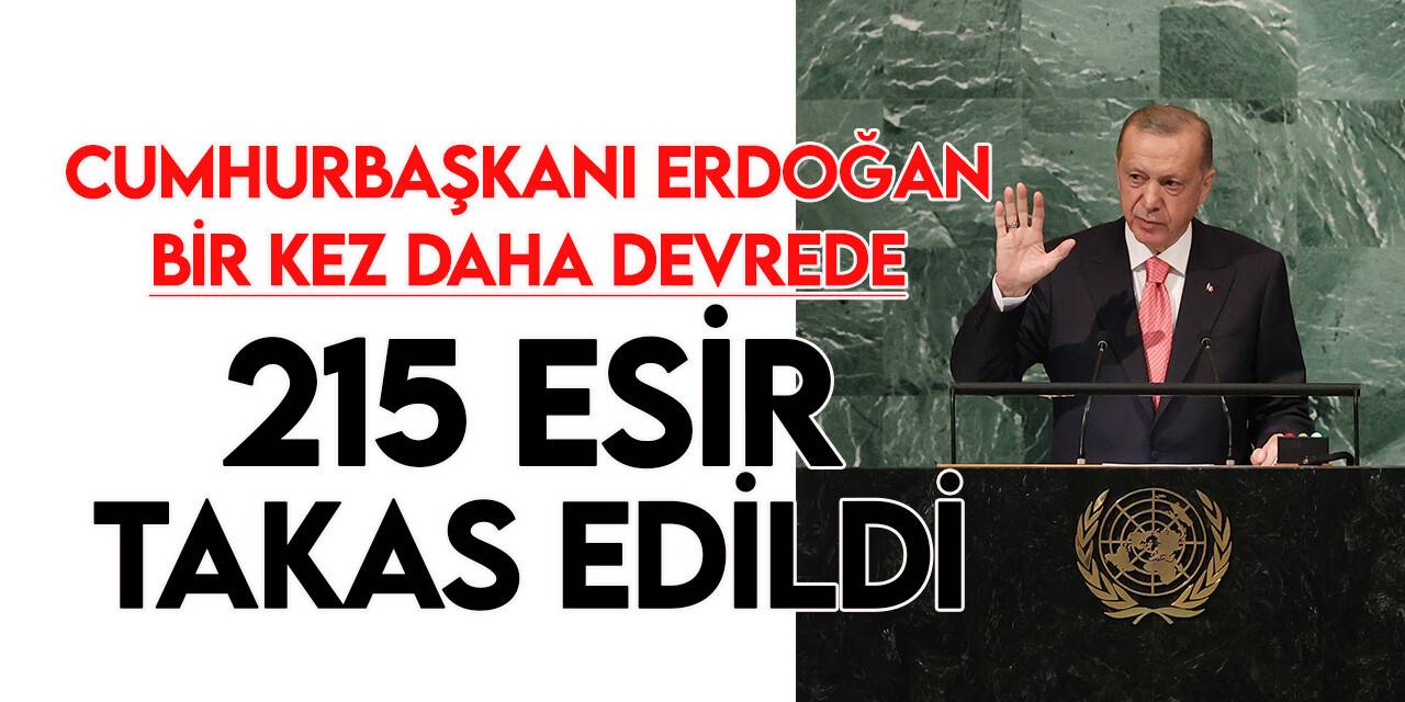 Cumhurbaşkanı Erdoğan devreye girdi Ukrayna-Rusya arasında 215 savaş esiri takas edildi