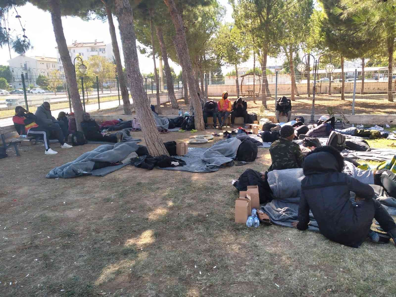 45 düzensiz göçmen yakalandı