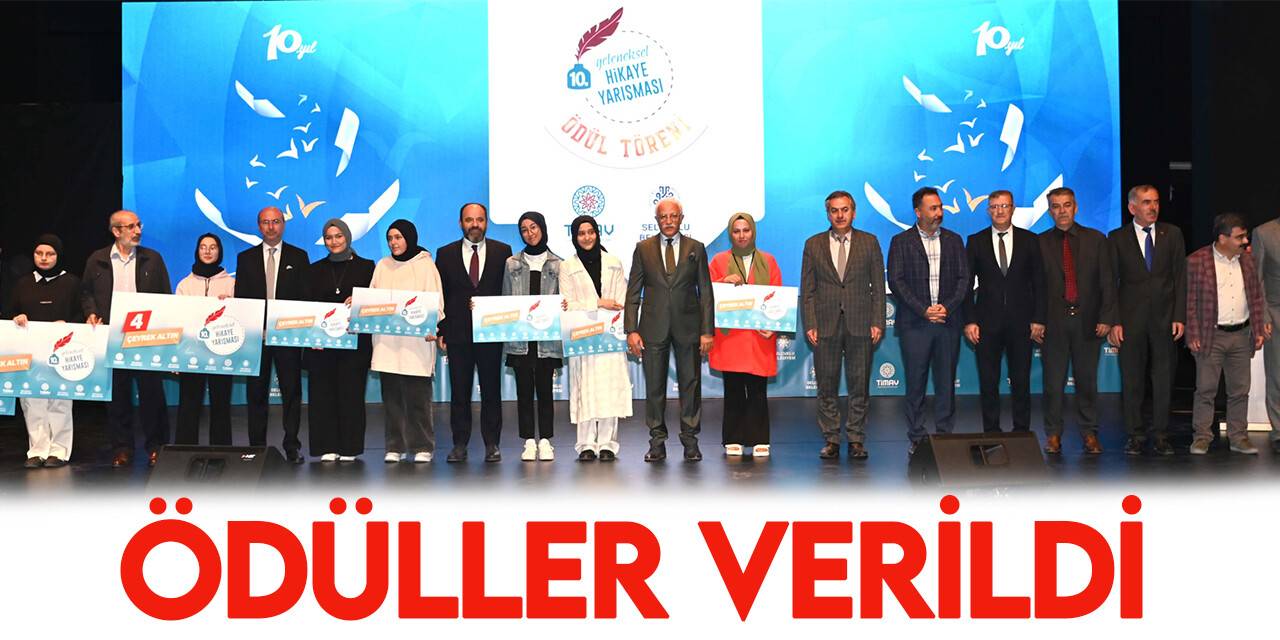 TİMAV 10. Geleneksel Hikaye Yarışması'nın kazananları ödüllendirildi