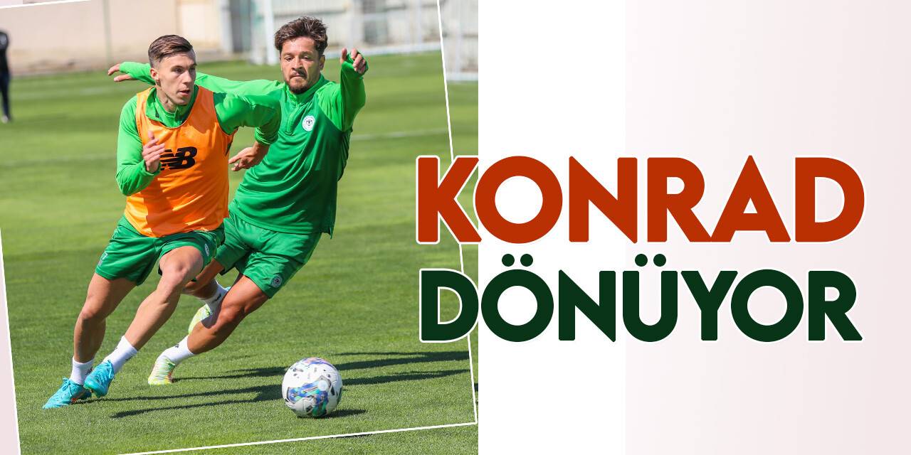 Konyaspor'da Michalak sevinci