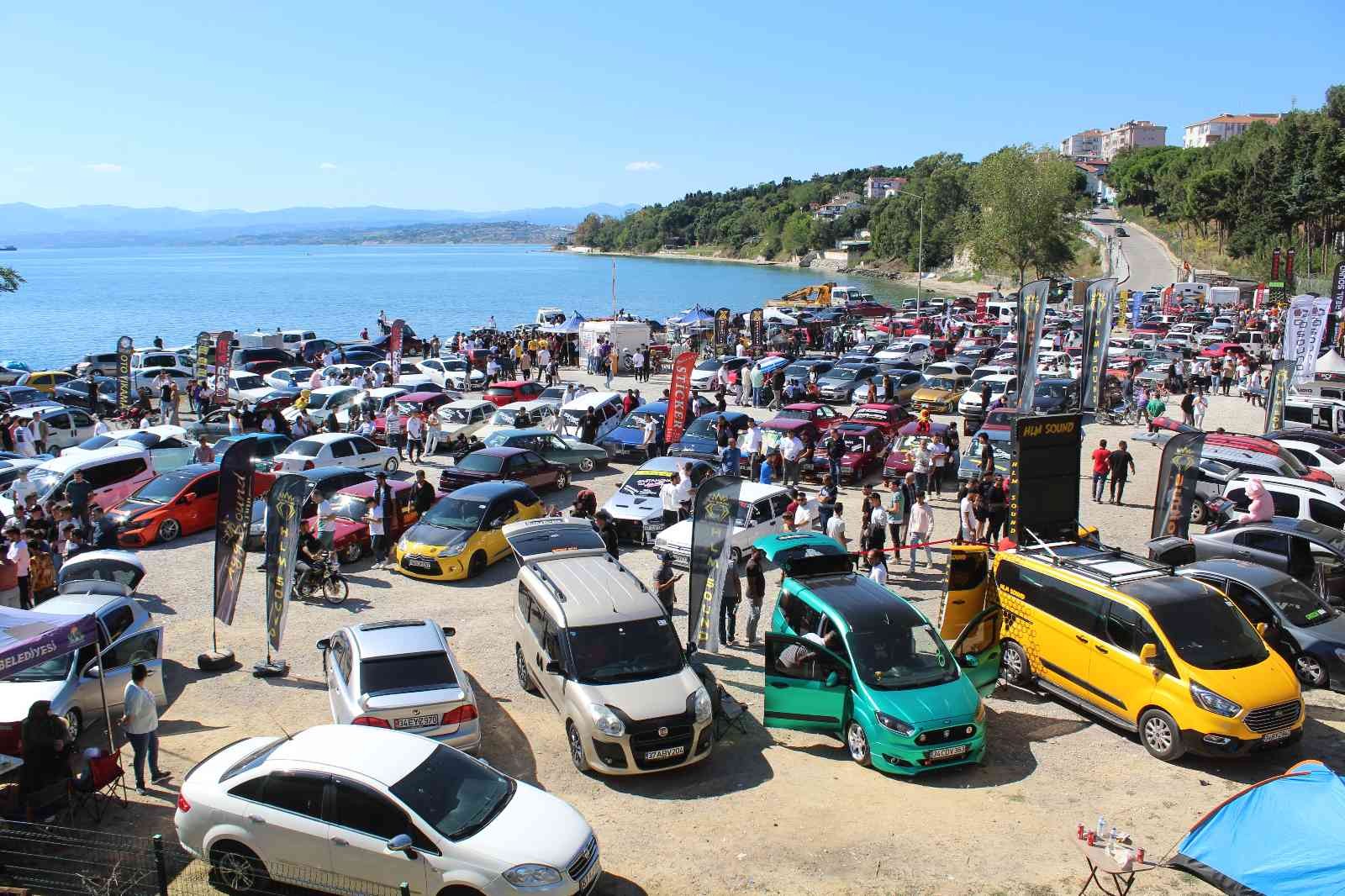 Modifiye tutkunları Sinop’ta buluştu