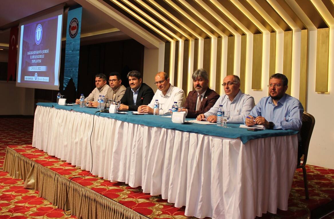 Sağlık-Sen Konya Şubesi  İl Divan Kurulu yapıldı