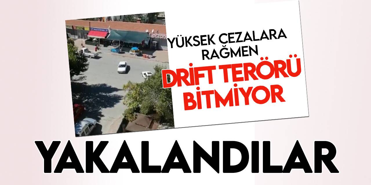 Konya’daki drift magandalarına 25 bin 598 lira ceza