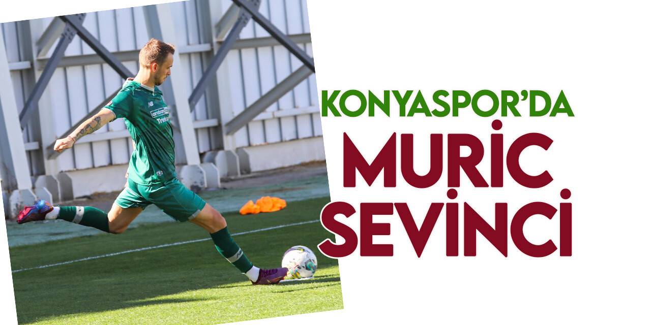 Konyaspor'da Muric sevinci