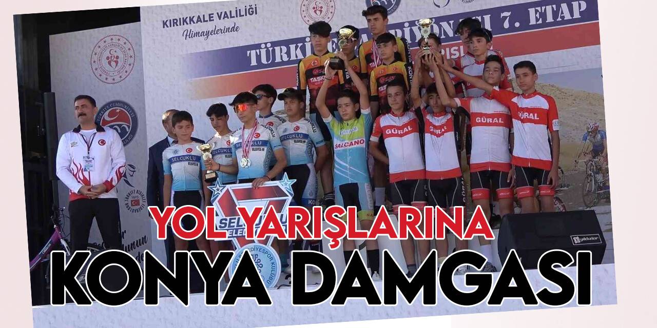 Kırıkkale 7. Etap Puanlı Yol Yarışlarına Konya damgası