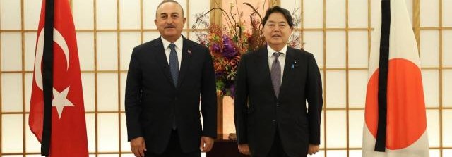 Dışişleri Bakanı Çavuşoğlu, Japon mevkidaşı Hayaşi ile bir araya geldi