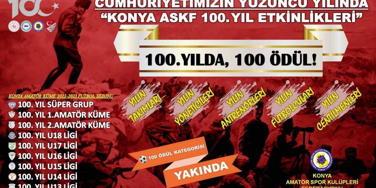 Amatör ligler "100. Yıl Ligi" olarak oynanacak