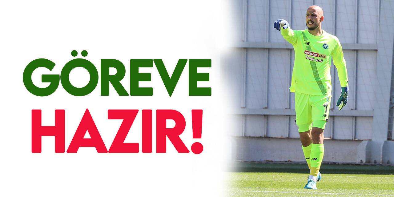 Konyaspor'da Erhan Erentürk hazır