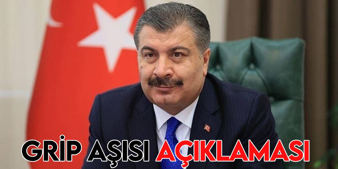 Bakan Koca: “65 yaş üstü ve yüksek riskli kronik hastalığı olan vatandaşlarımızın grip aşıları E-Nabız’da tanımlandı”