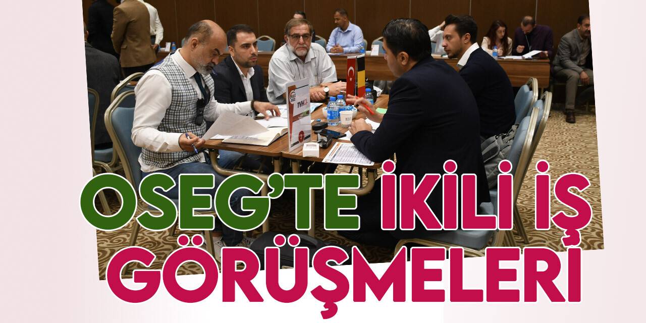 Konyalı otomotivciler ikili iş görüşmesi yaptı