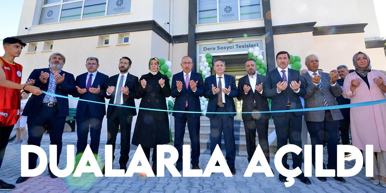 Dere Sosyal Tesisi yeni yüzü ve yeni konsepti ile hizmete açıldı