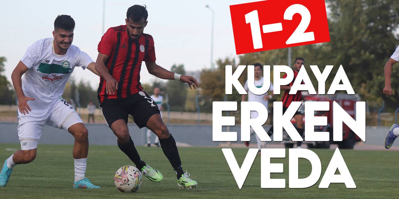 1922 Konyaspor kupaya veda etti