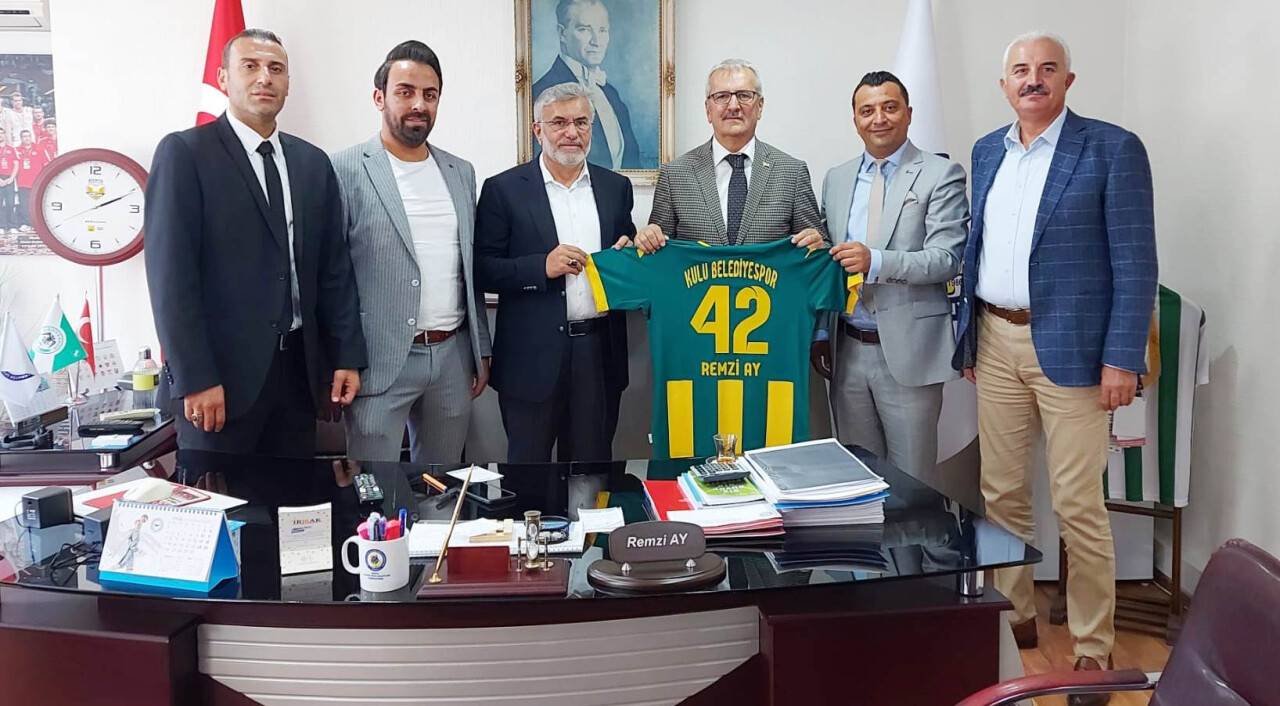 Kulu Belediyespor'dan ASKF'ye ziyaret