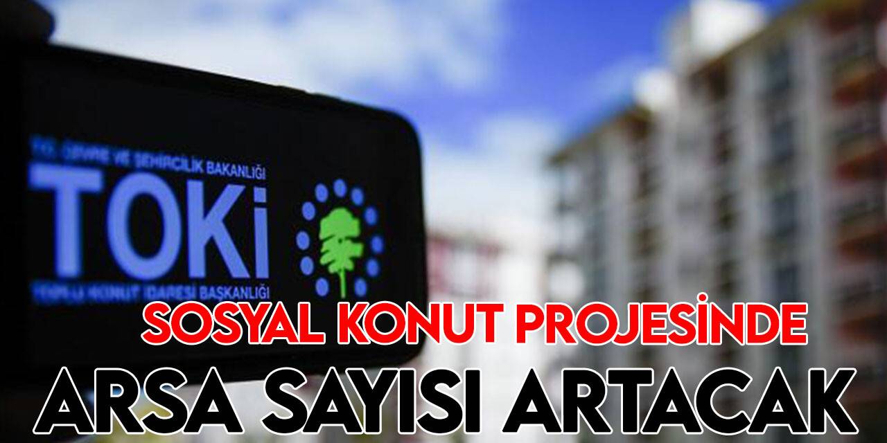 Cumhurbaşkanı Erdoğan açıkladı: "Sosyal konut projesinde arsa sayısı 1 milyona çıkarılacak"