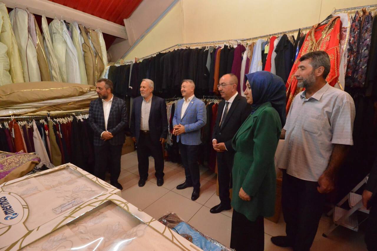 Özkan ve Kavuş Ribat Eğitim Vakfı'nı ziyaret ettiler