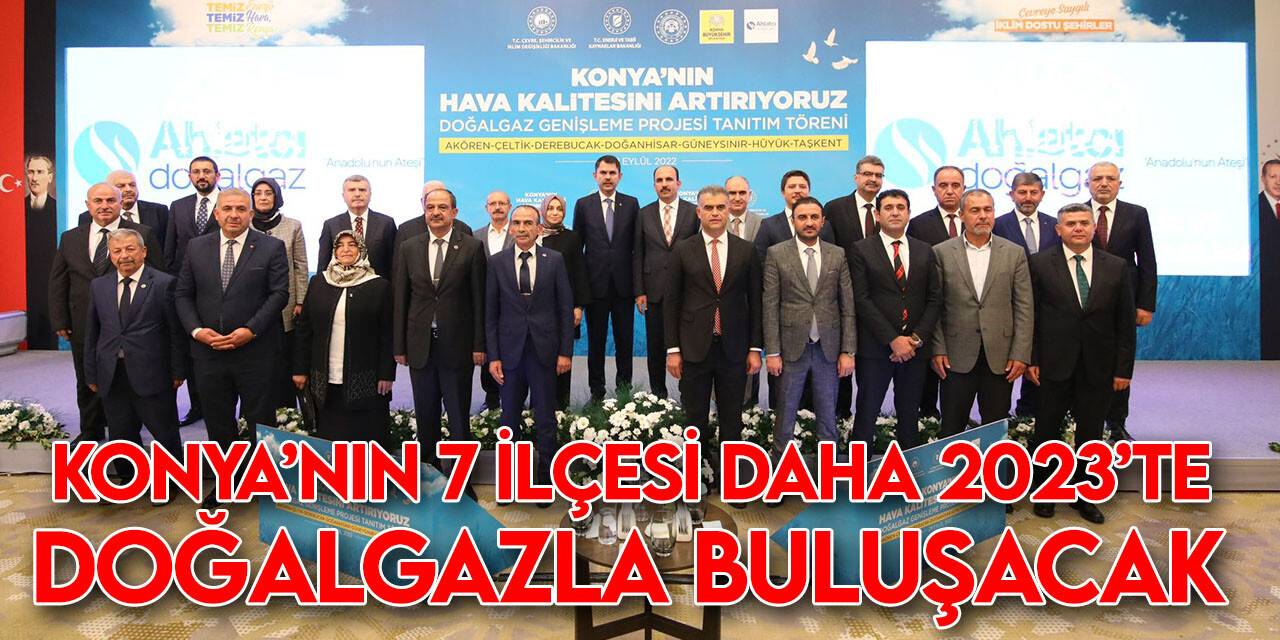 Bakan Kurum: Konya'mızın havası daha güzel yeşili çok daha güçlü olacak