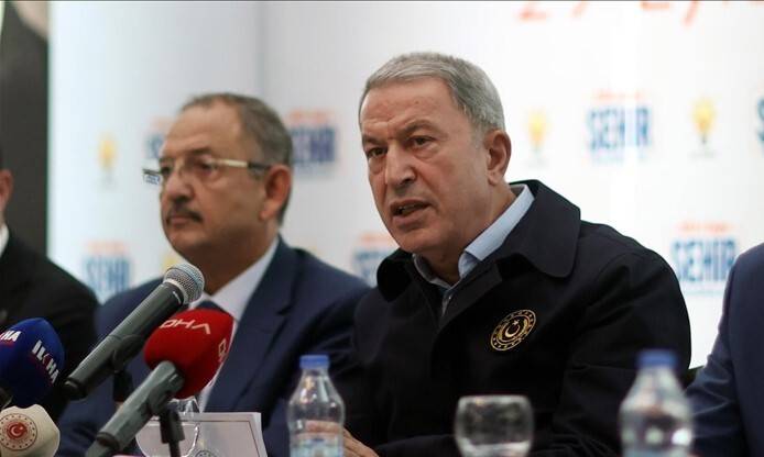 Milli Savunma Bakanı Akar: "TSK, Kuzey Irak’a 140 kilometre girdi"
