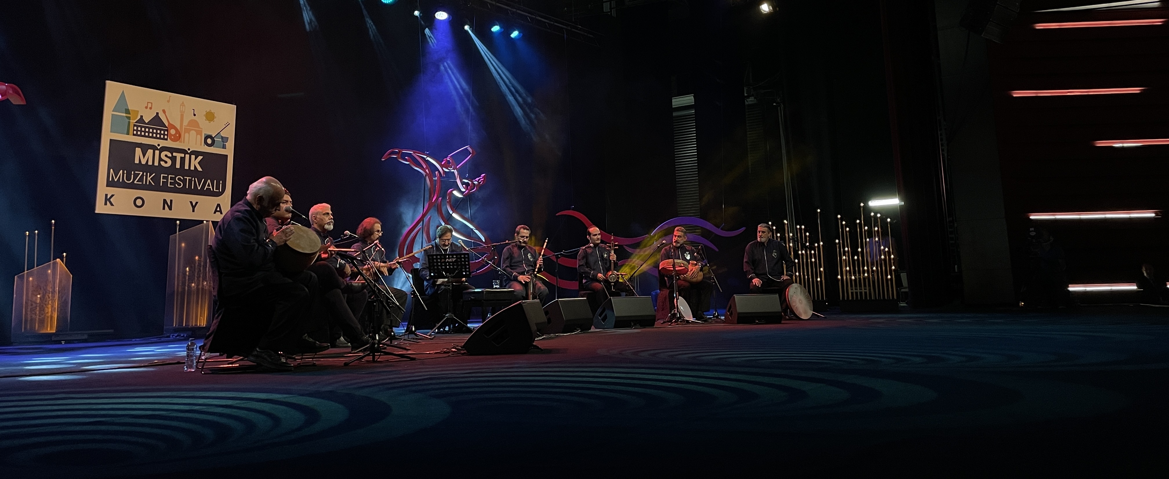 "19. Uluslararası Konya Mistik Müzik Festivali" sona erdi