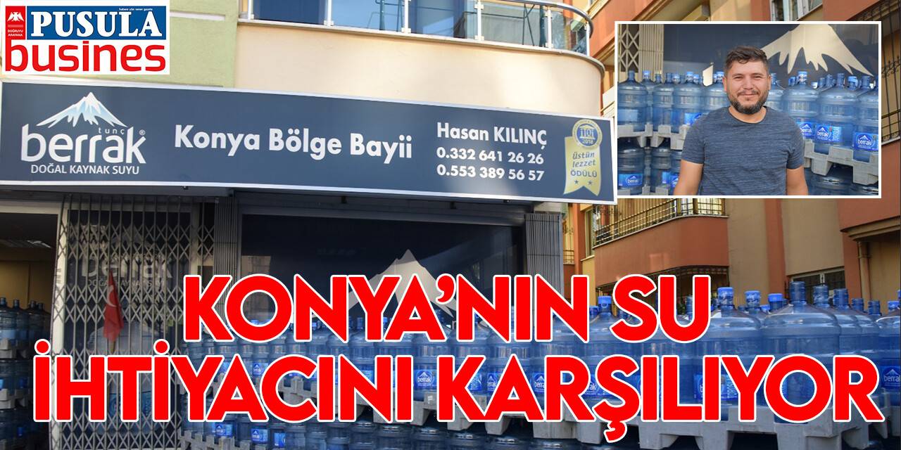 Konya’nın su ihtiyacını karşılıyor