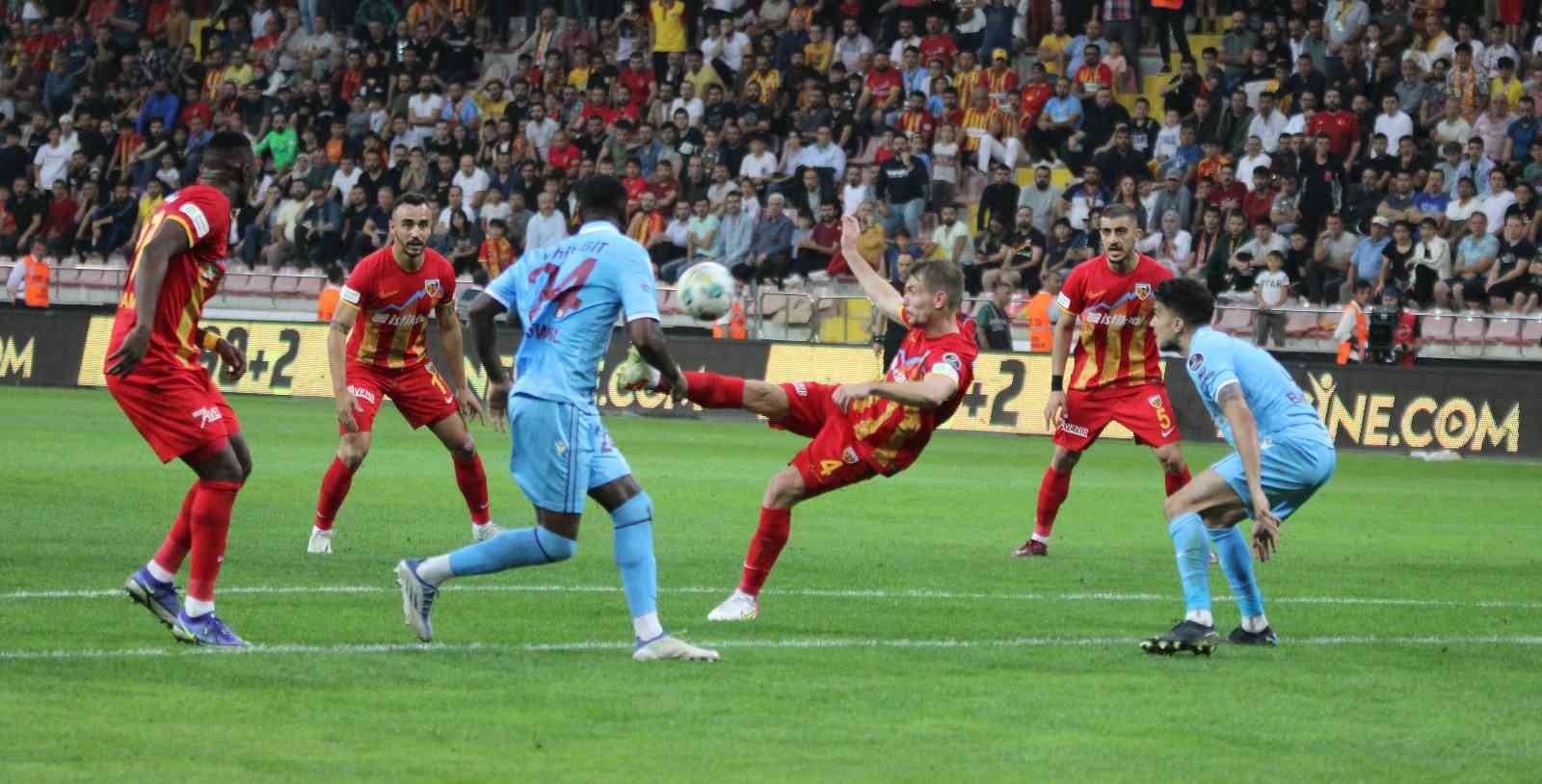 Spor Toto Süper Lig: Kayserispor: 1 - Trabzonspor: 2 (Maç sonucu)