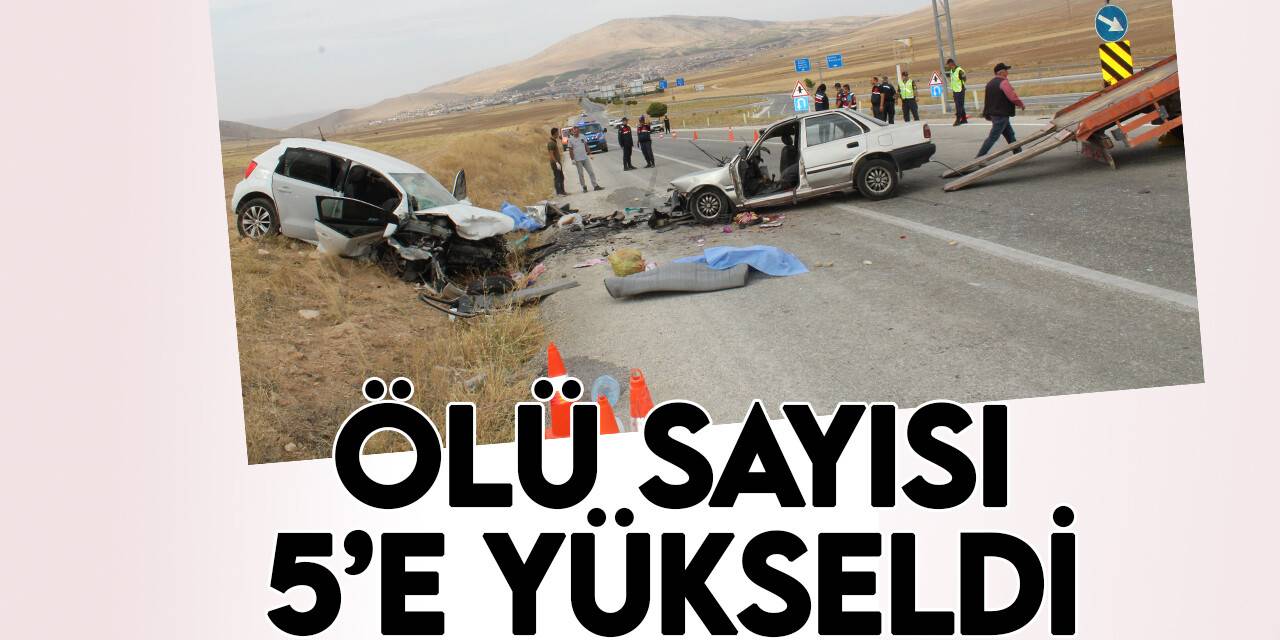 Konya'daki kazada ölü sayısı 5'e yükseldi