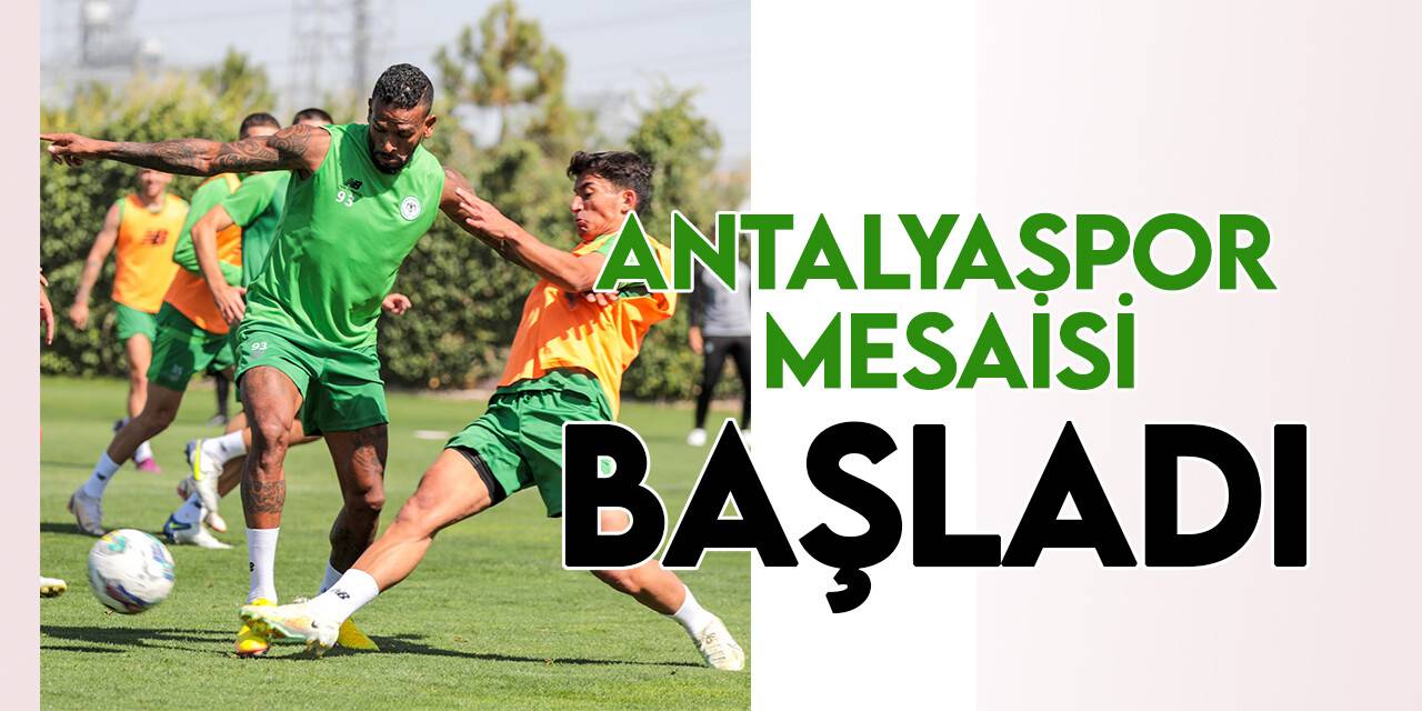 Konyaspor'da Antalyaspor mesaisi başladı