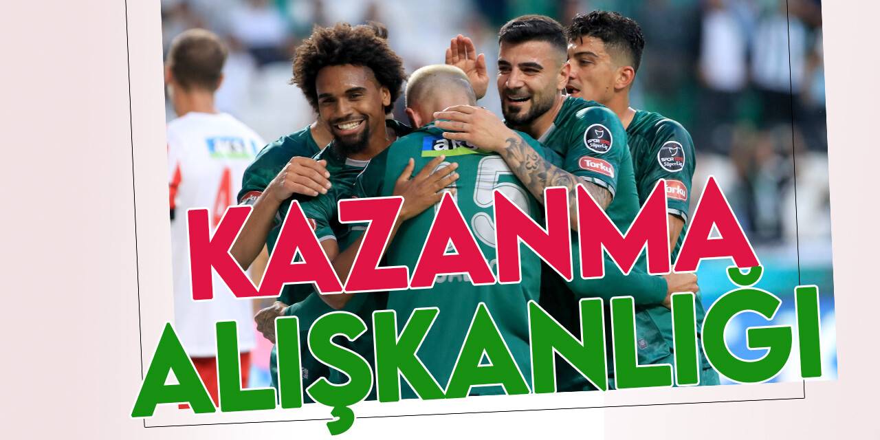 Konyaspor'da kazanma alışkanlığı