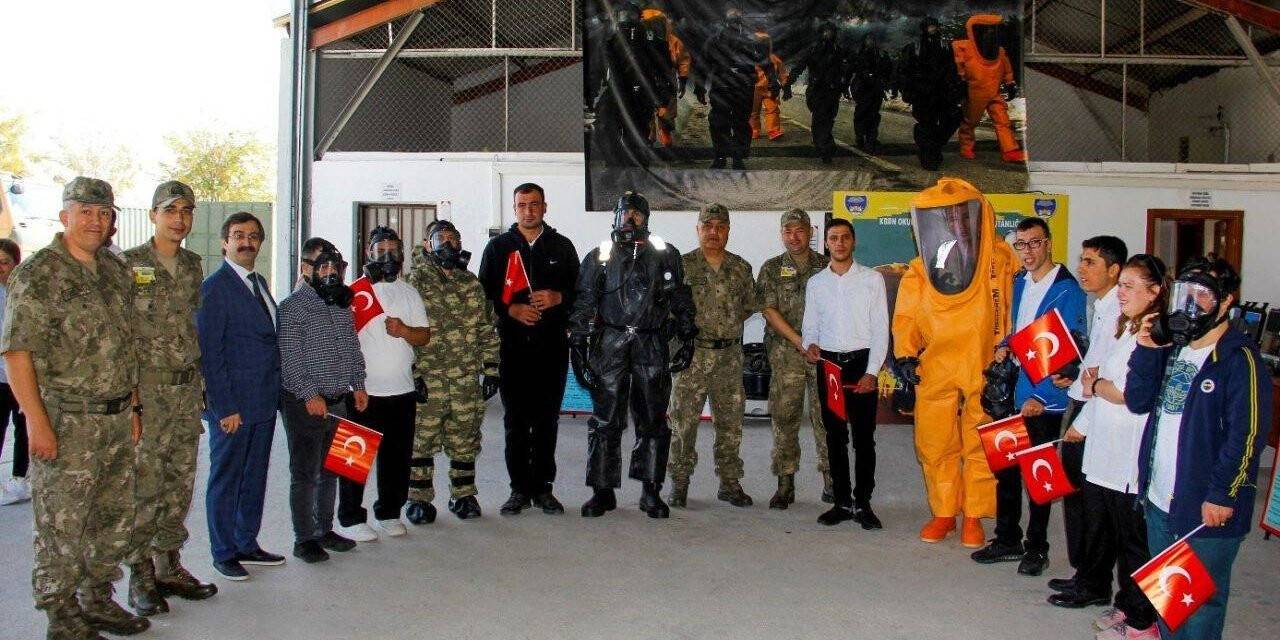 Down sendromlulardan KRBN okuluna ziyaret