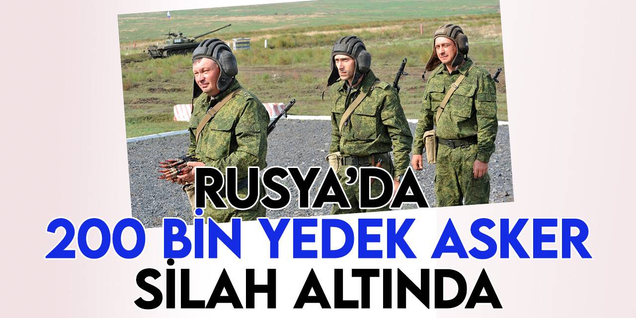 Rusya Savunma Bakanı Şoygu: "Kısmi seferberlik ilanı sonrası 200 binden fazla kişi orduya alındı"
