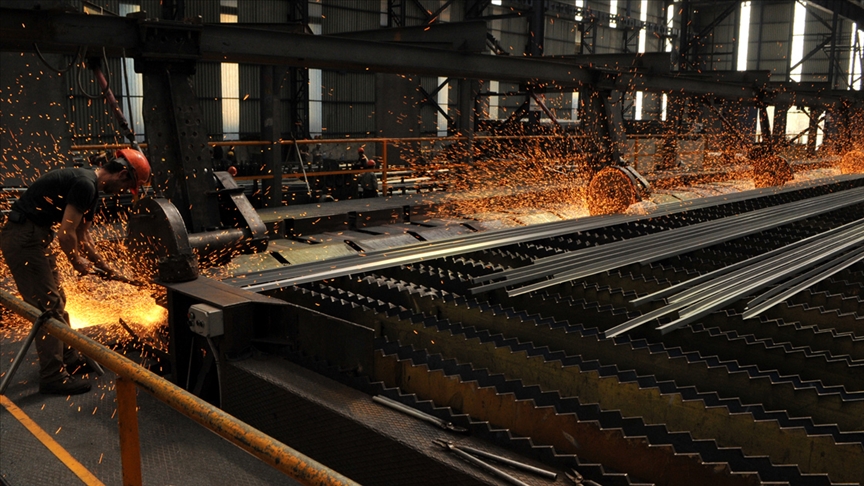 Türkiye'nin ham çelik üretimi ağustosta yüzde 21 azaldı