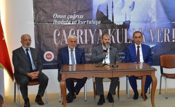 İl Müftülüğünde bilgilendirme toplantısı