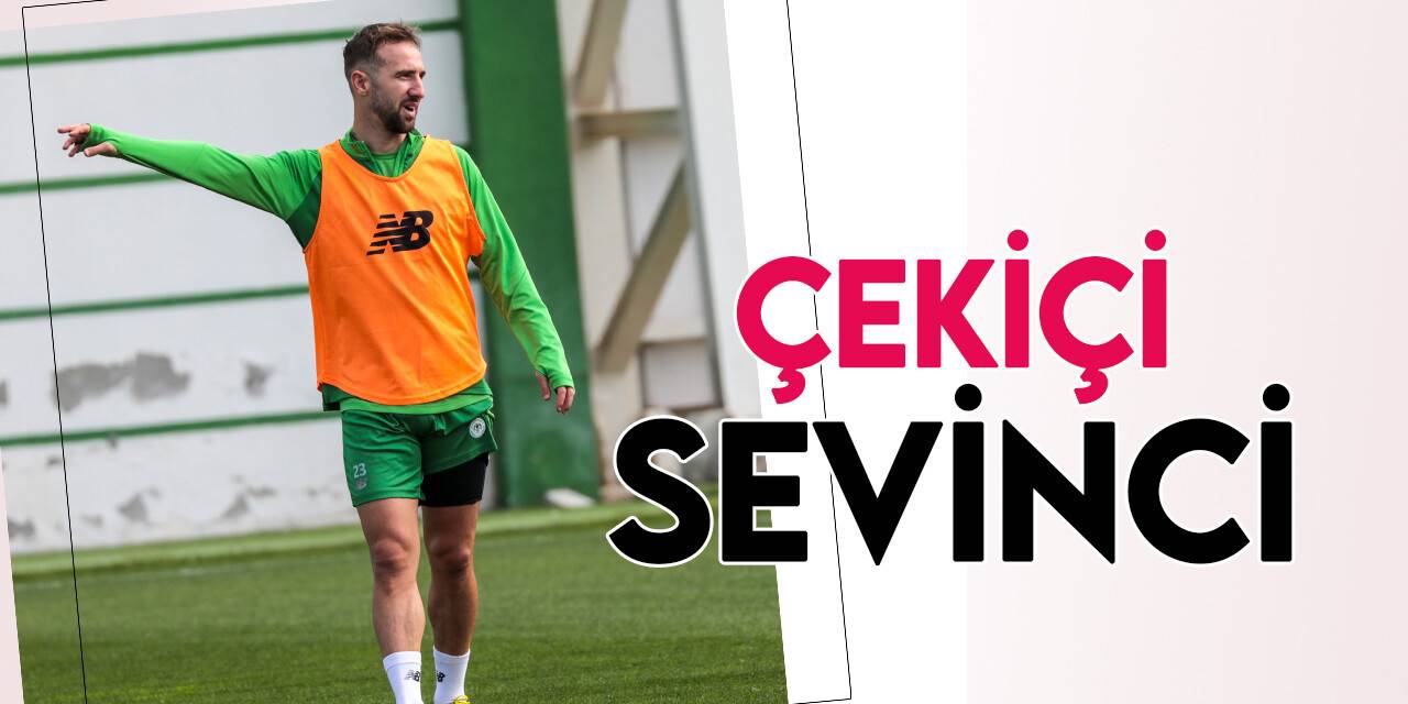Konyaspor'da Endri Çekiçi sevinci