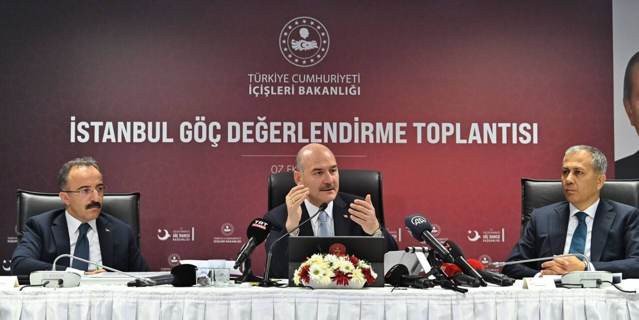 İçişleri Bakanı Soylu açıkladı: İstanbul’da 8 ilçede yeni yabancı kaydı yapılmayacak