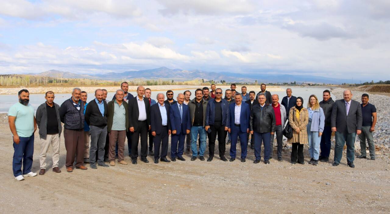 Kuğulu ‘da gölet çalışmaları tamamlandı