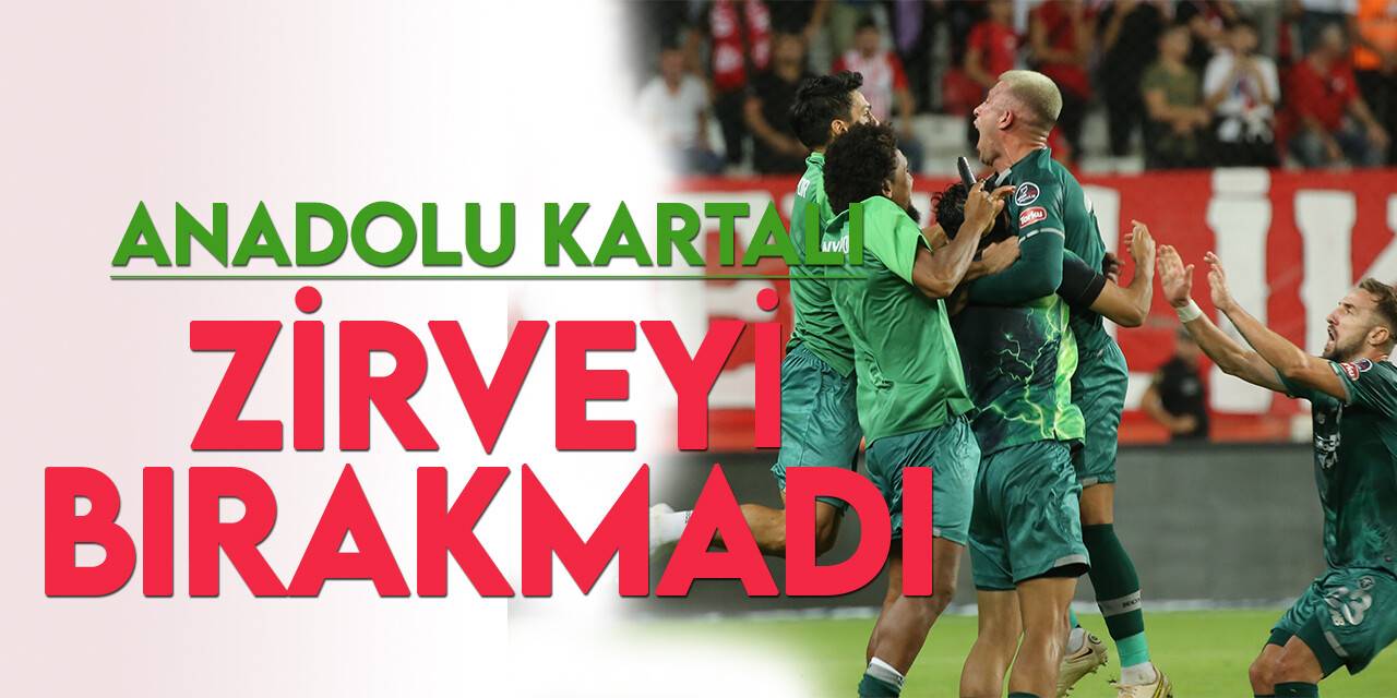 Konyaspor zirveyi bırakmadı