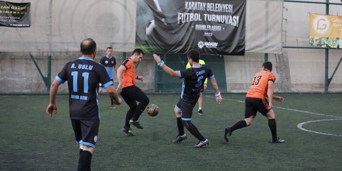 Karatay Belediyesi Birimler arası Futbol Turnuvası başladı