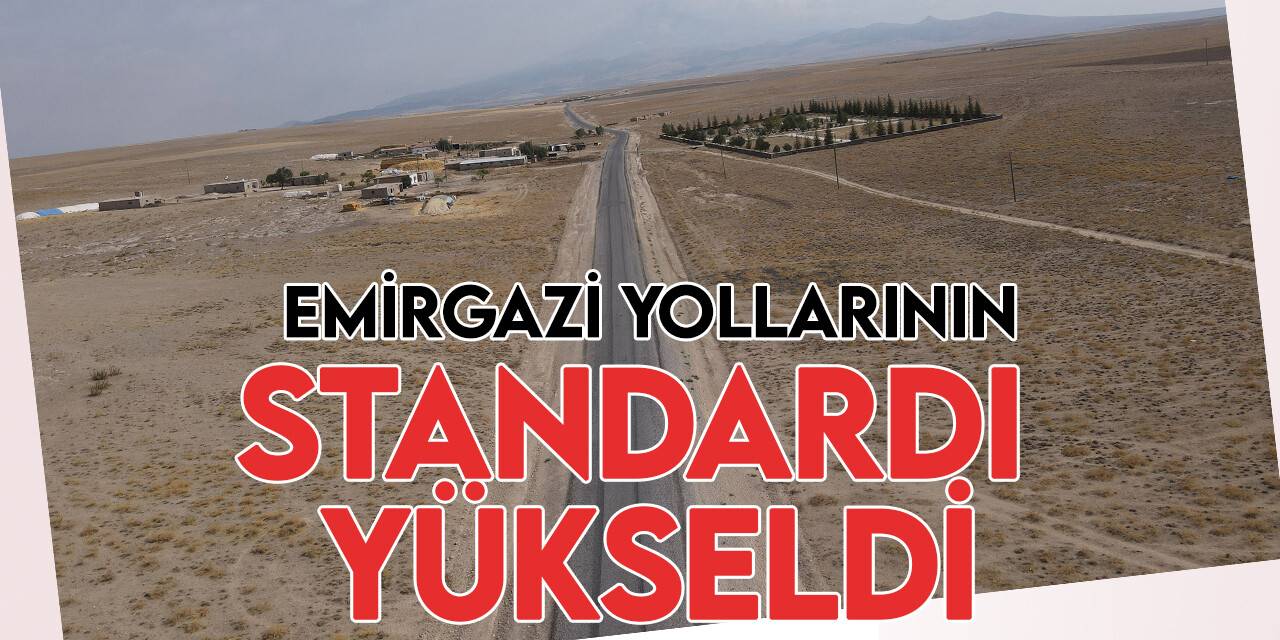 Konya Büyükşehir’den Emirgazi’ye yüksek standartlı mahalle yolları