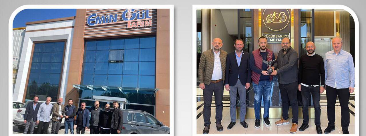 Konyaspor yönetiminin sanayi ziyaretleri sürüyor