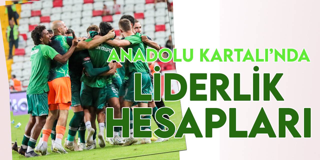 Konyaspor'da yeniden liderlik hesapları