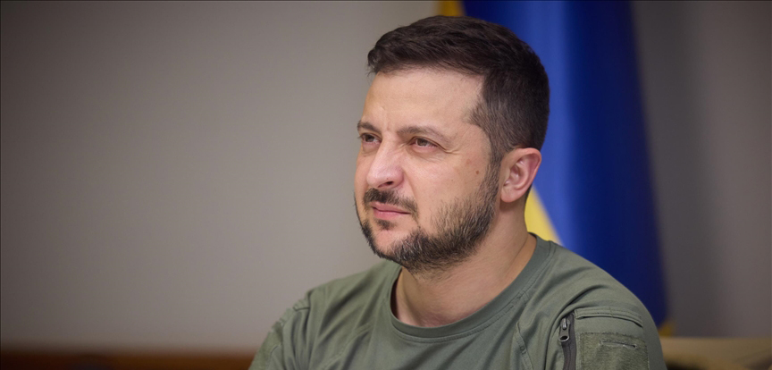 Zelenskiy: "Ukrayna'nın doğusunda ve güneyinde yoğun çatışmalar sürüyor"