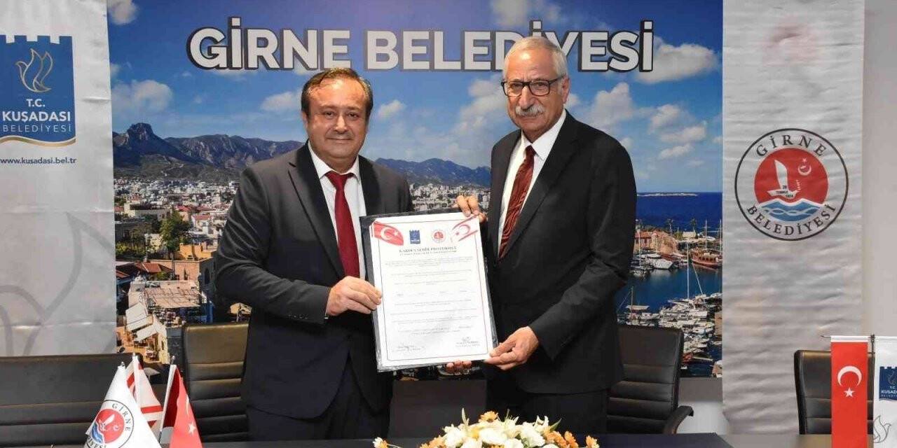 Kuşadası ile Girne kardeş şehir oldu