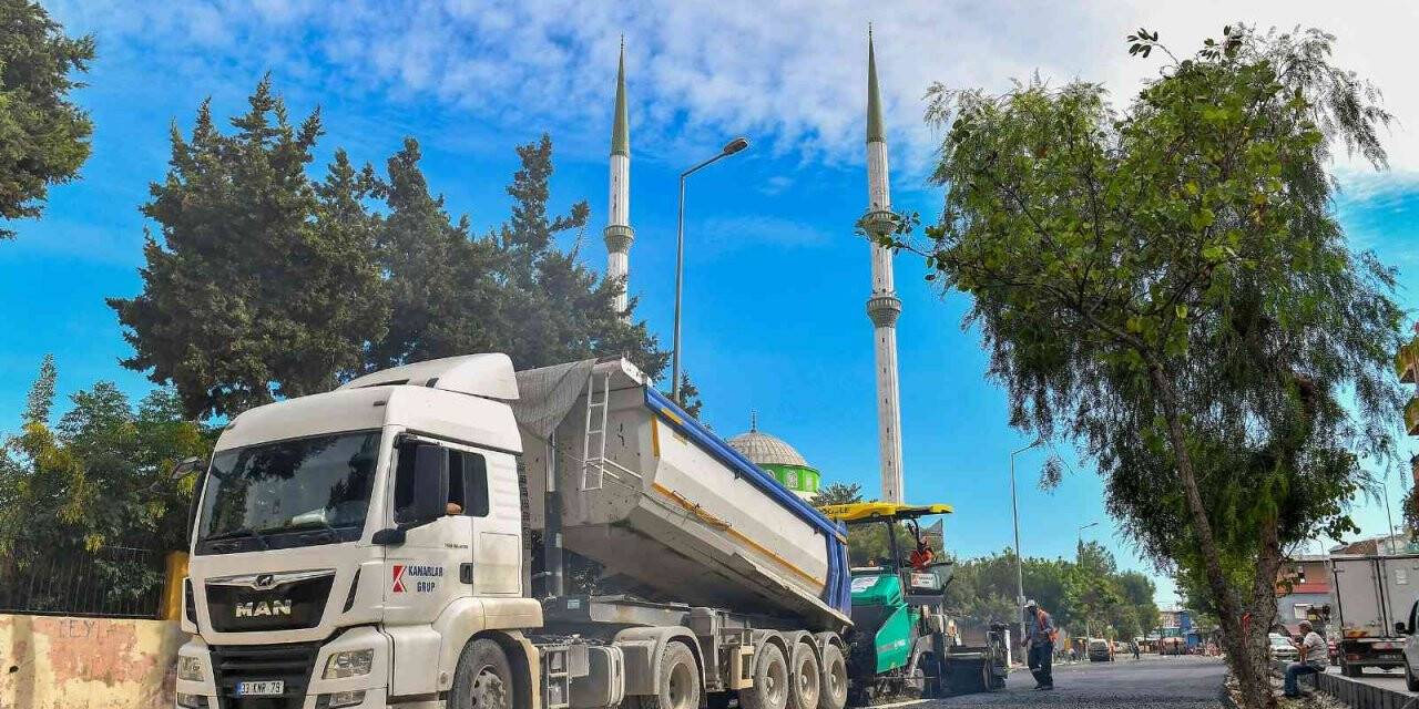 Mersin’de yollar yenileniyor