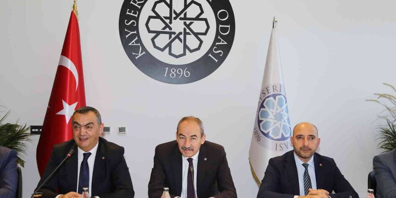 KAYSO ve KTB yönetiminden Başkan Gülsoy’a ‘hayırlı olsun’ ziyareti